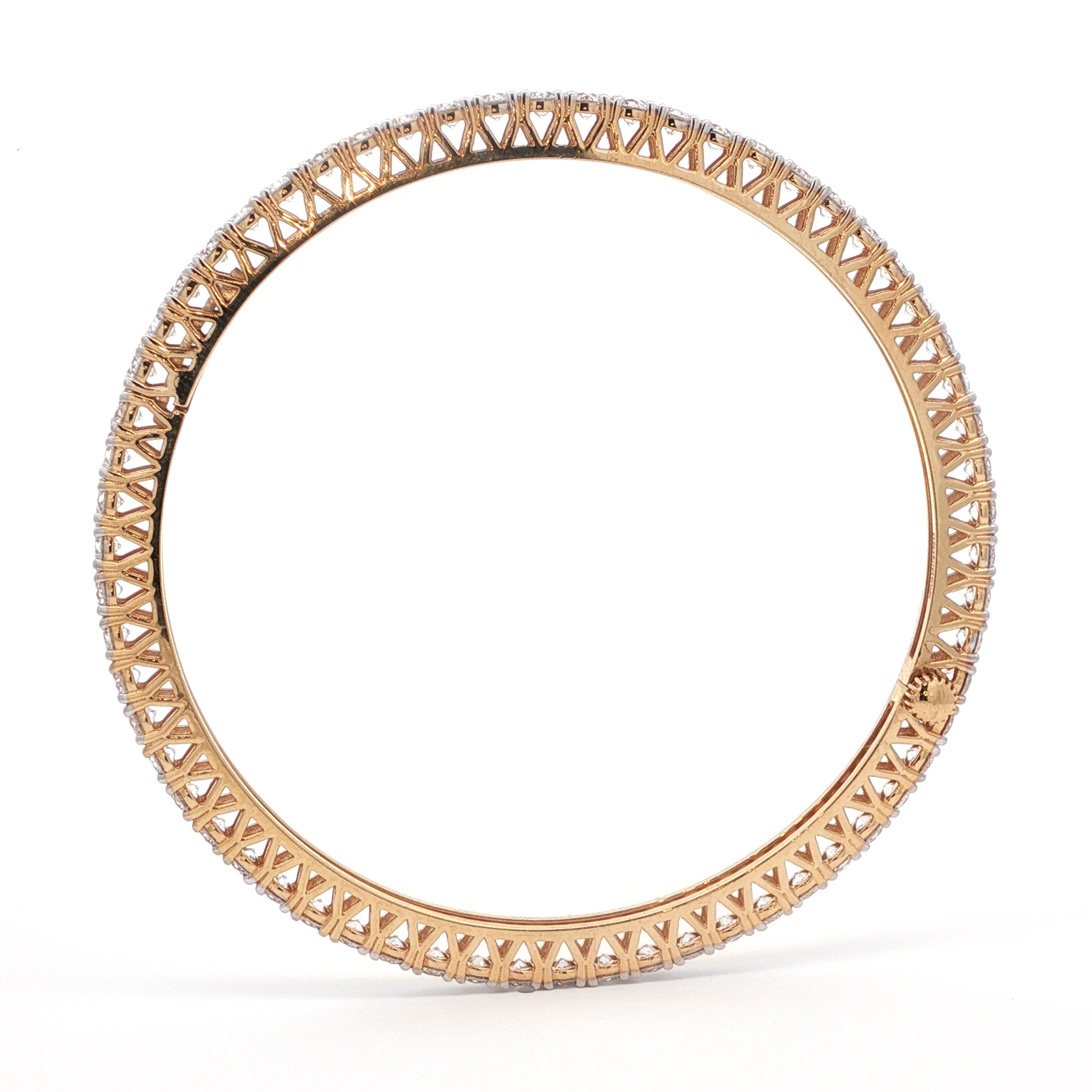 18.33 carat Diamond Bangle Set