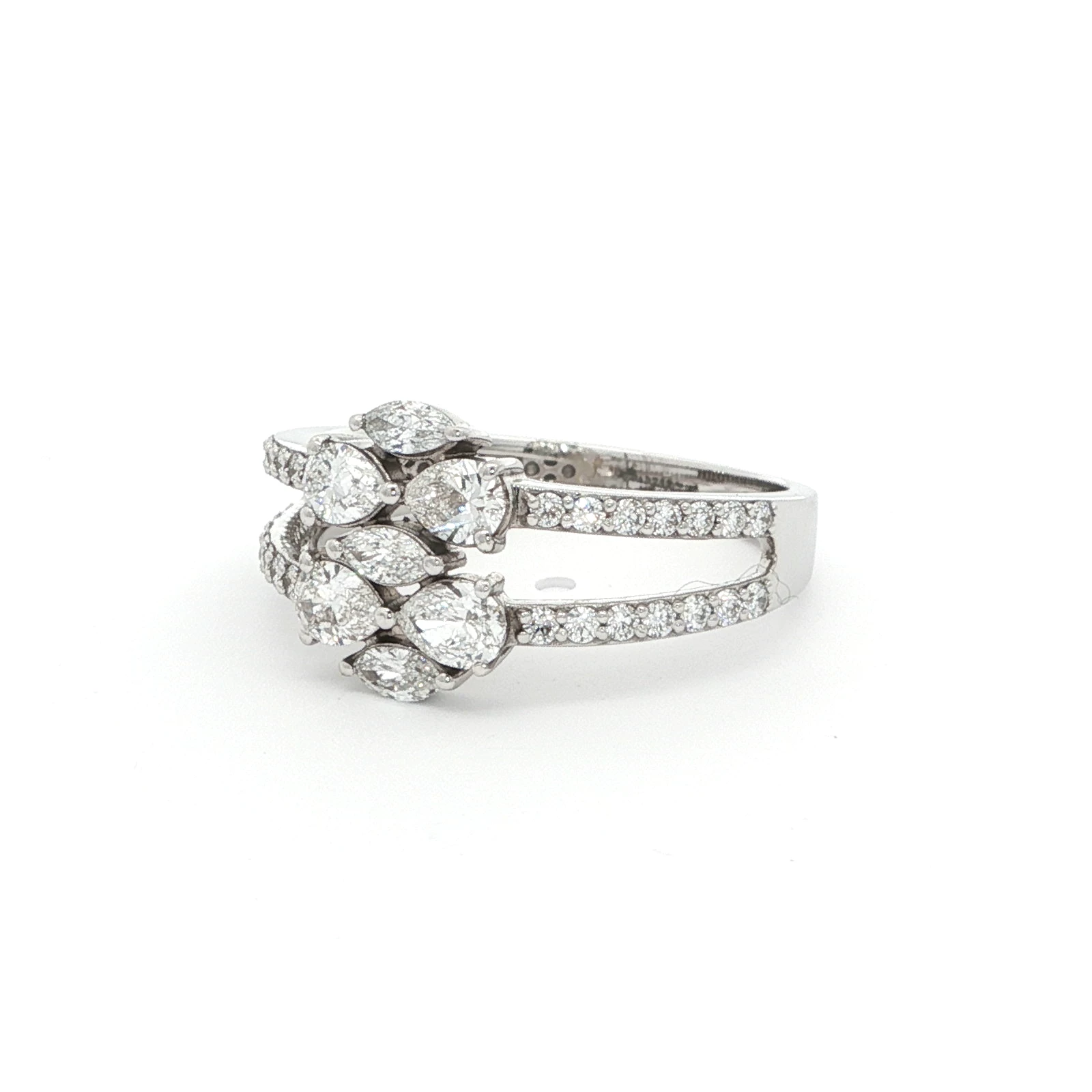 Dual Band Diamond Ring